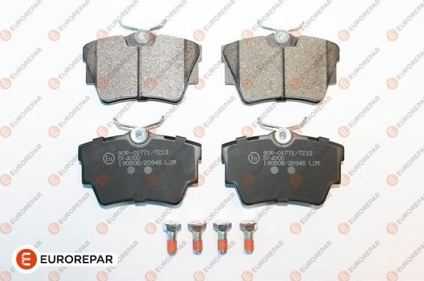 EUROREPAR 1617269080 - Brake Pad Set, disc brake www.autospares.lv