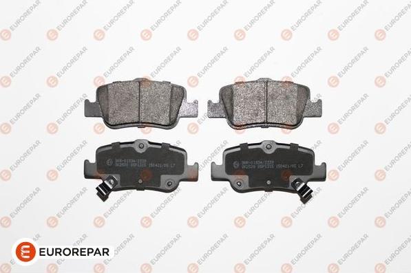 EUROREPAR 1617269380 - Bremžu uzliku kompl., Disku bremzes www.autospares.lv