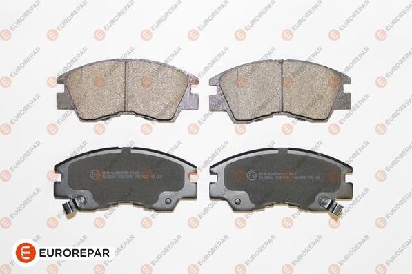 EUROREPAR 1617265580 - Brake Pad Set, disc brake www.autospares.lv