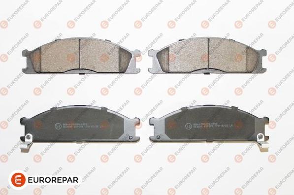 EUROREPAR 1617265880 - Brake Pad Set, disc brake www.autospares.lv