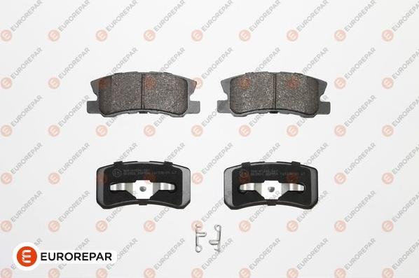 EUROREPAR 1617265280 - Тормозные колодки, дисковые, комплект www.autospares.lv