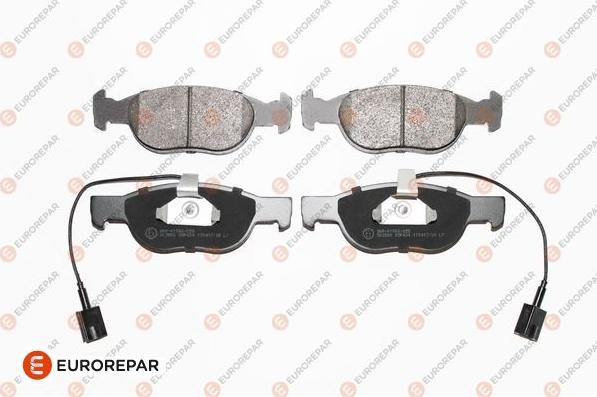 EUROREPAR 1617260080 - Bremžu uzliku kompl., Disku bremzes www.autospares.lv