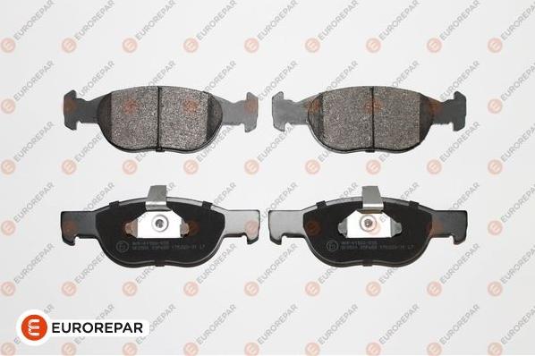 EUROREPAR 1617260180 - Brake Pad Set, disc brake www.autospares.lv