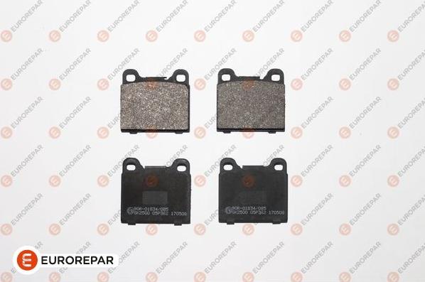 EUROREPAR 1617260880 - Brake Pad Set, disc brake www.autospares.lv