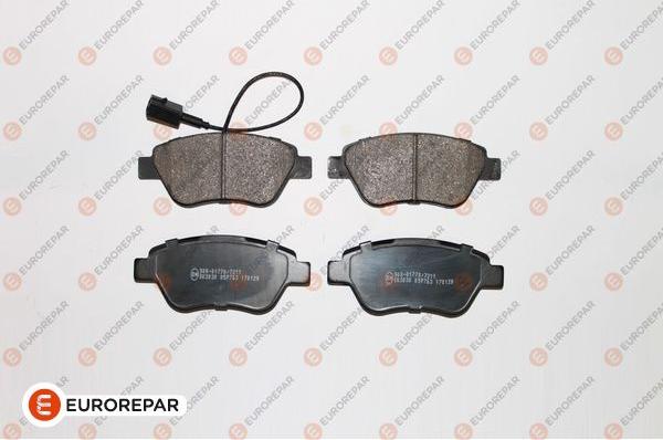 EUROREPAR 1617262380 - Brake Pad Set, disc brake www.autospares.lv