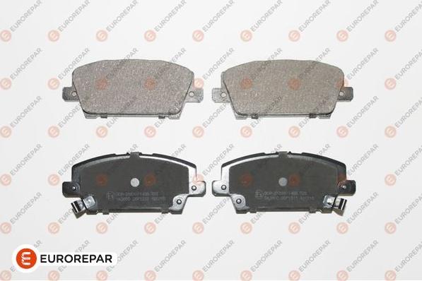 EUROREPAR 1617267880 - Bremžu uzliku kompl., Disku bremzes www.autospares.lv