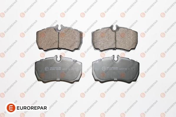 EUROREPAR 1617284180 - Brake Pad Set, disc brake www.autospares.lv