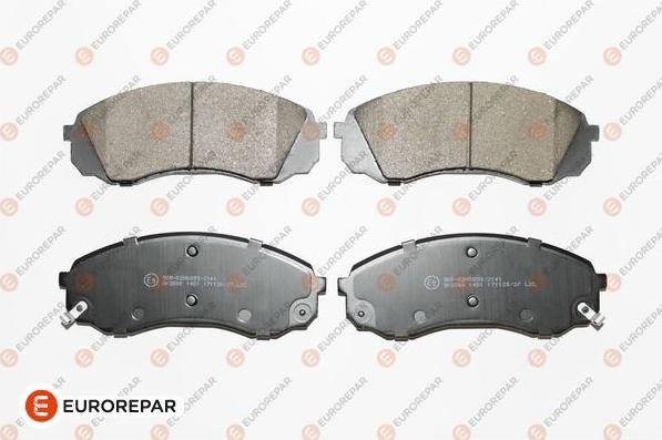 EUROREPAR 1617286080 - Bremžu uzliku kompl., Disku bremzes www.autospares.lv