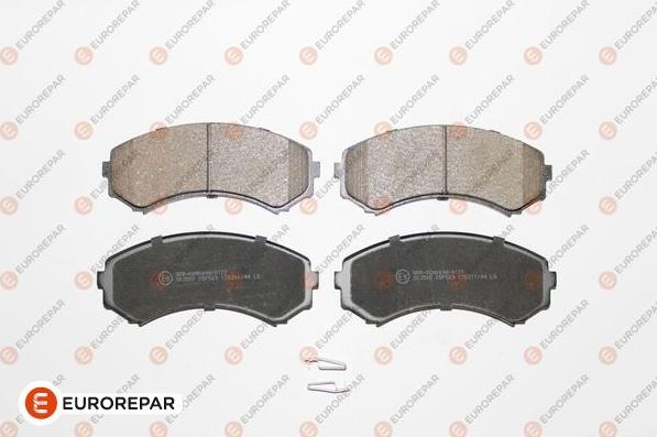 EUROREPAR 1617286180 - Bremžu uzliku kompl., Disku bremzes www.autospares.lv