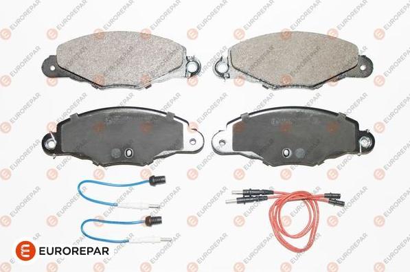 EUROREPAR 1617280380 - Bremžu uzliku kompl., Disku bremzes www.autospares.lv