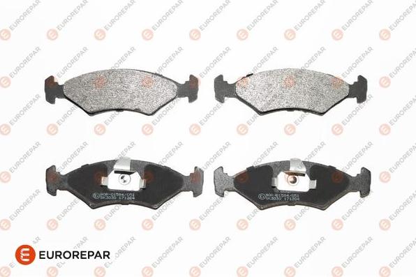 EUROREPAR 1617280780 - Bremžu uzliku kompl., Disku bremzes www.autospares.lv