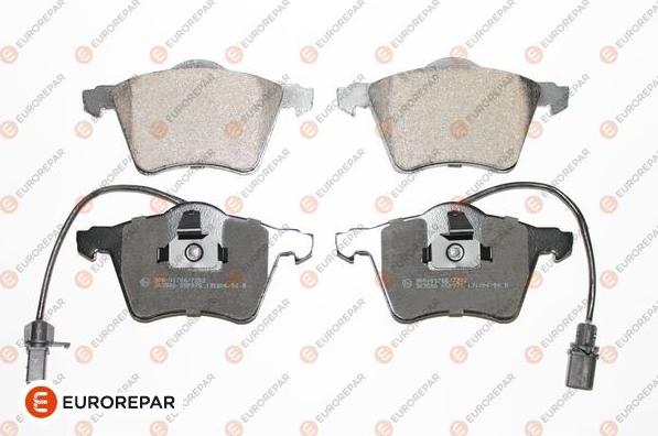 EUROREPAR 1617281680 - Bremžu uzliku kompl., Disku bremzes www.autospares.lv