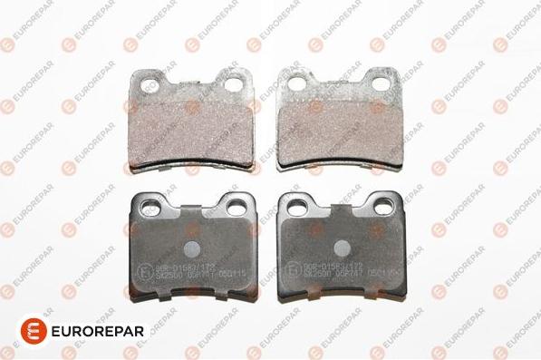 EUROREPAR 1617282880 - Bremžu uzliku kompl., Disku bremzes www.autospares.lv