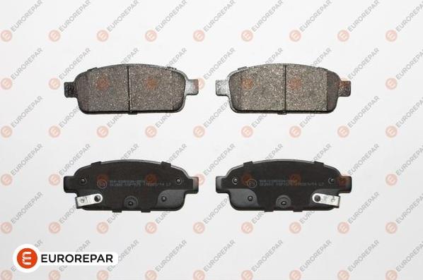 EUROREPAR 1617287080 - Brake Pad Set, disc brake www.autospares.lv