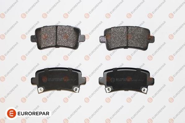 EUROREPAR 1617287180 - Bremžu uzliku kompl., Disku bremzes www.autospares.lv