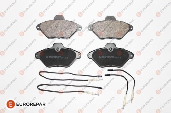 EUROREPAR 1617279880 - Bremžu uzliku kompl., Disku bremzes www.autospares.lv