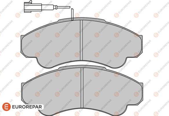 EUROREPAR 1617279380 - Bremžu uzliku kompl., Disku bremzes www.autospares.lv