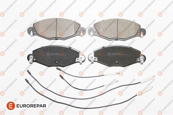 EUROREPAR 1617274180 - Bremžu uzliku kompl., Disku bremzes www.autospares.lv