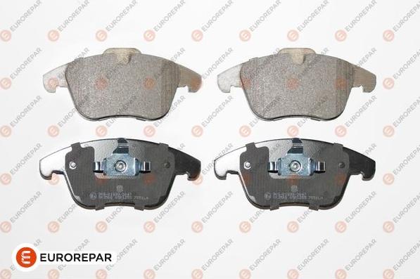 EUROREPAR 1617275480 - Brake Pad Set, disc brake www.autospares.lv