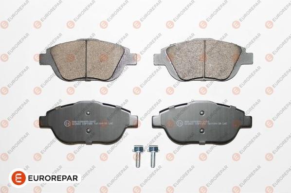 EUROREPAR 1617275680 - Bremžu uzliku kompl., Disku bremzes www.autospares.lv