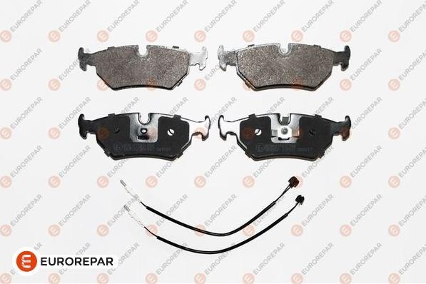 EUROREPAR 1617276580 - Тормозные колодки, дисковые, комплект www.autospares.lv