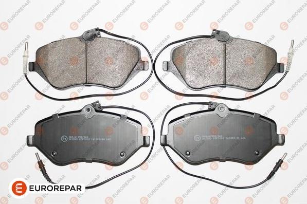 EUROREPAR 1617270180 - Brake Pad Set, disc brake www.autospares.lv