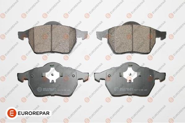 EUROREPAR 1617270780 - Brake Pad Set, disc brake www.autospares.lv