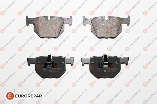 EUROREPAR 1617271280 - Bremžu uzliku kompl., Disku bremzes www.autospares.lv