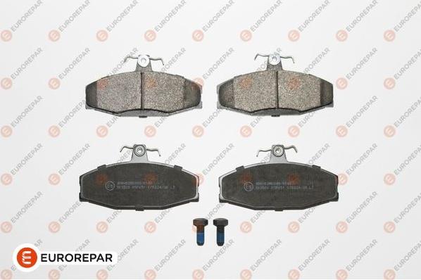 EUROREPAR 1617273780 - Brake Pad Set, disc brake www.autospares.lv