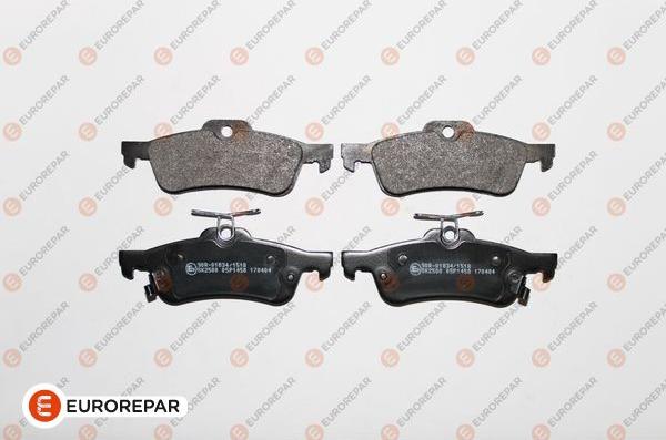 EUROREPAR 1617272180 - Brake Pad Set, disc brake www.autospares.lv