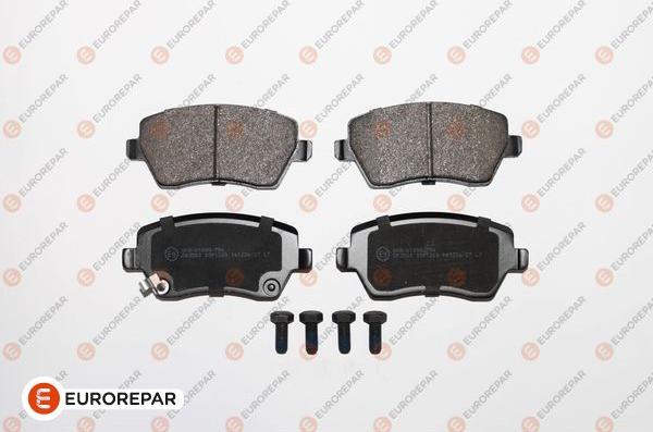 EUROREPAR 1617272780 - Brake Pad Set, disc brake www.autospares.lv