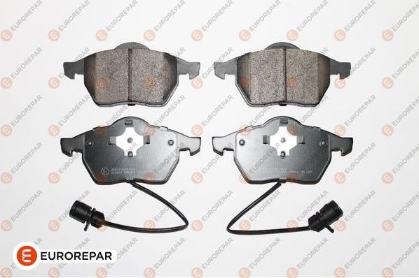 EUROREPAR 1617277580 - Bremžu uzliku kompl., Disku bremzes www.autospares.lv