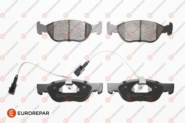 EUROREPAR 1617277080 - Bremžu uzliku kompl., Disku bremzes www.autospares.lv