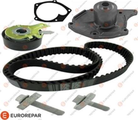 EUROREPAR 1689634980 - Ūdenssūknis + Zobsiksnas komplekts www.autospares.lv