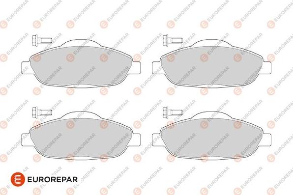 EUROREPAR 1686269680 - Bremžu uzliku kompl., Disku bremzes autospares.lv