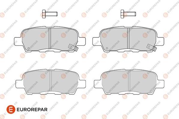 EUROREPAR 1686263980 - Bremžu uzliku kompl., Disku bremzes www.autospares.lv