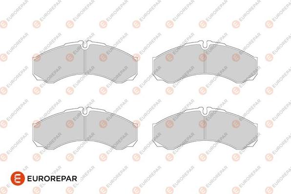 EUROREPAR 1686276780 - Brake Pad Set, disc brake www.autospares.lv