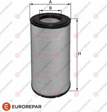 EUROREPAR 1680345680 - Воздушный фильтр, двигатель www.autospares.lv