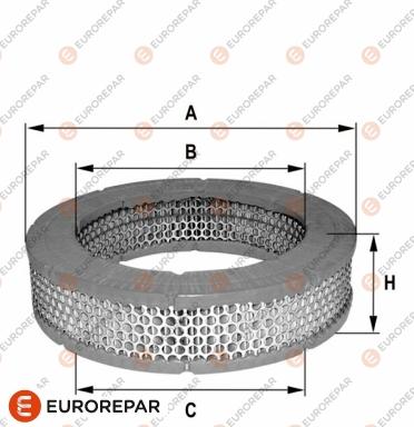 EUROREPAR 1680347880 - Gaisa filtrs www.autospares.lv