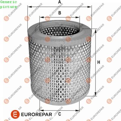 EUROREPAR 1680338180 - Gaisa filtrs autospares.lv