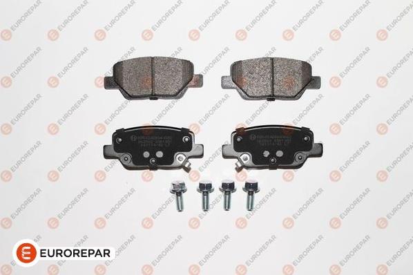 EUROREPAR 1681164380 - Bremžu uzliku kompl., Disku bremzes www.autospares.lv