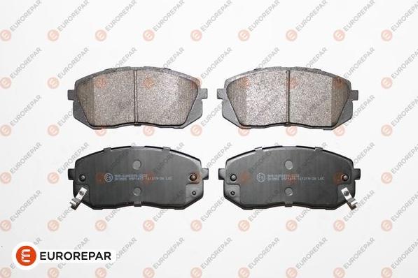 EUROREPAR 1681161880 - Bremžu uzliku kompl., Disku bremzes www.autospares.lv