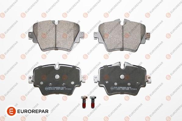 EUROREPAR 1681167680 - Bremžu uzliku kompl., Disku bremzes www.autospares.lv