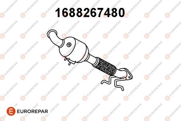 EUROREPAR 1688267480 - Katalizators www.autospares.lv