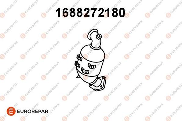 EUROREPAR 1688272180 - Katalizators www.autospares.lv