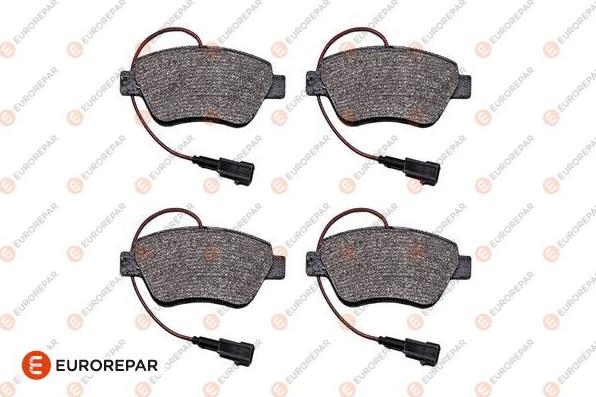 EUROREPAR 1682305280 - Brake Pad Set, disc brake www.autospares.lv