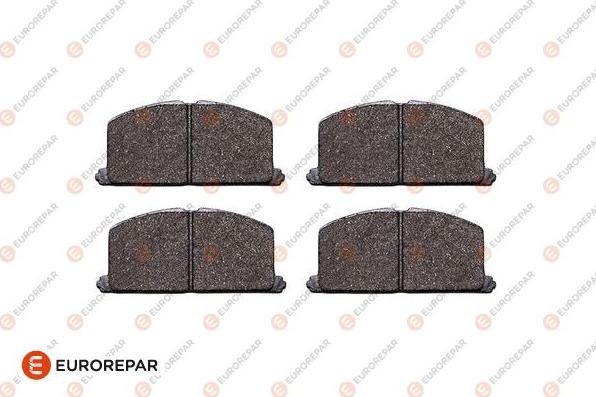 EUROREPAR 1682315280 - Brake Pad Set, disc brake www.autospares.lv