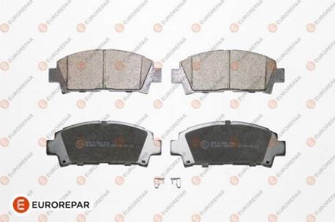 EUROREPAR 1682325080 - Bremžu uzliku kompl., Disku bremzes www.autospares.lv