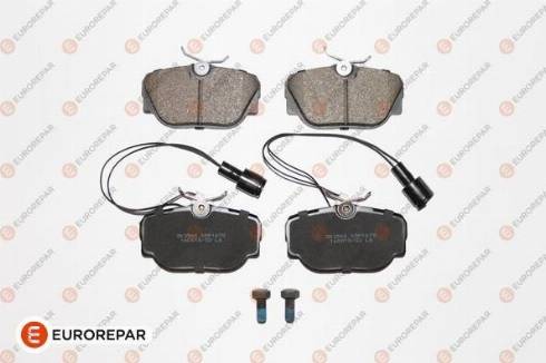 EUROREPAR 1682328780 - Bremžu uzliku kompl., Disku bremzes www.autospares.lv