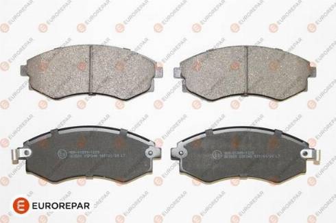 EUROREPAR 1682323580 - Bremžu uzliku kompl., Disku bremzes www.autospares.lv